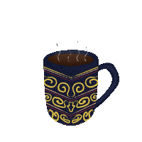 Anusha21 hot coffee drink cafe Sticker