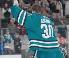 Happy San Jose Sharks GIF by NHL