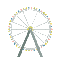 Ferris Wheel Fun Sticker by Pear Deck