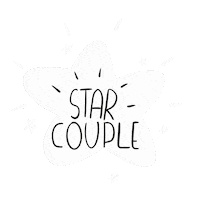 Star Couple Sticker
