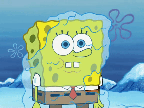 season 8 frozen face-off GIF by SpongeBob SquarePants