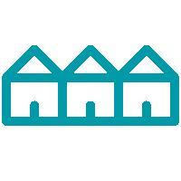 Huizen Sticker