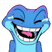 Laugh Laughing Sticker by Snek