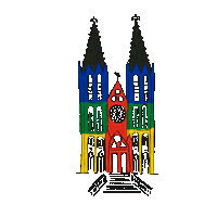 Cathedrale Clermontferrand Sticker by CF-MC2028