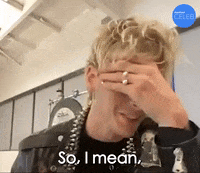 I Guess Machine Gun Kelly GIF by BuzzFeed