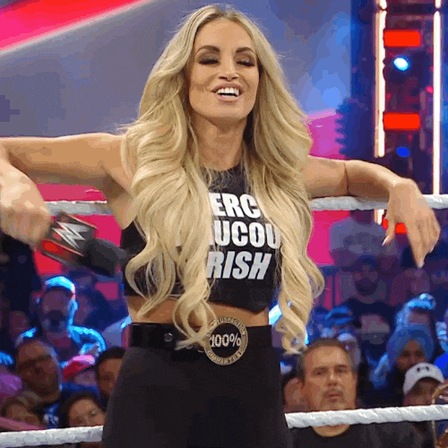 Licking Lips Chilling GIF by Trish Stratus