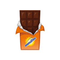 Chocolate Eating Sticker by Ovomaltine