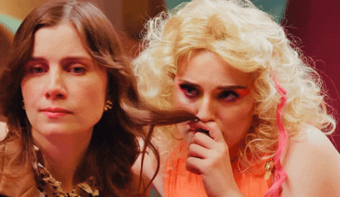 essieruth giphyupload hair dropout vic michaelis GIF