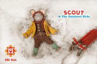 sledding snow day GIF by CBC