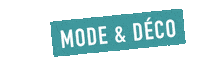 Mode Deco Sticker by Rue des Arts
