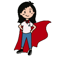 Happy Super Power Sticker
