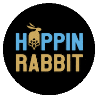 HoppinRabbit beer rabbit france drinks Sticker