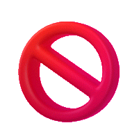 3D No Sticker by Zenly