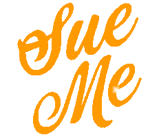 sue me hollywood records Sticker by Sabrina Carpenter