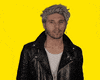 Video gif. A young man in a leather jacket points at us and gives two thumbs up. Text, "You got this."