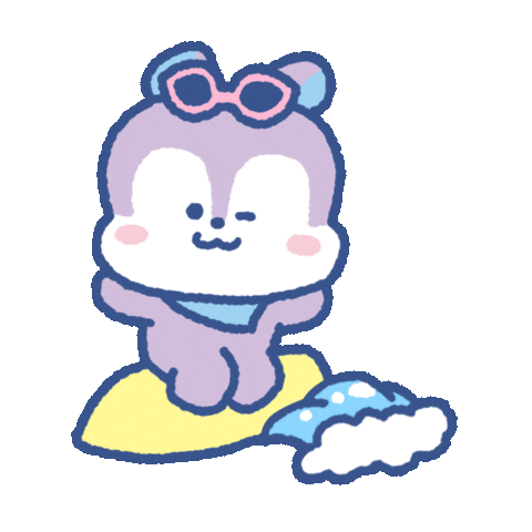 Wave Surf Sticker by BT21