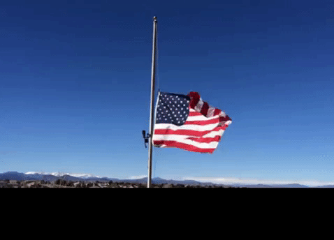 inspiring american flag GIF