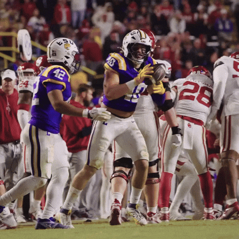 College Football GIF by LSU Tigers