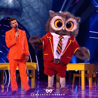 Owl Competition GIF by The Masked Singer UK & The Masked Dancer UK