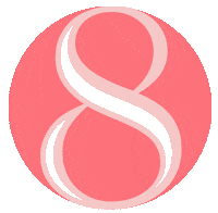 Pink Rosa Sticker by cathykoronakis.design
