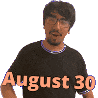 August Sticker