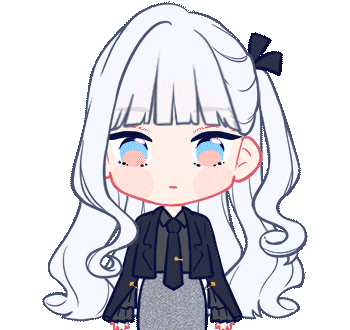 clairelle giphyupload anime girl thank you Sticker