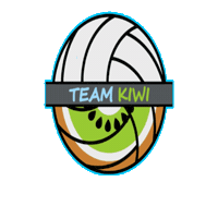 Team Kiwi Sticker by TEAM Kiwi Volleyball