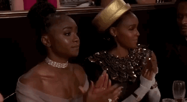janelle monae clapping GIF by Golden Globes