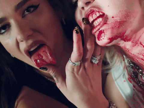 Dua Lipa Prisoner GIF by Miley Cyrus