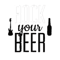 rockyourbeer beer rock cerveja cerveja artesanal Sticker