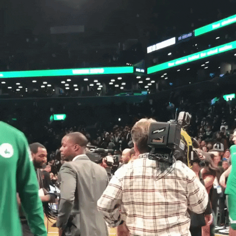 dancing bear deuces GIF by Boston Celtics