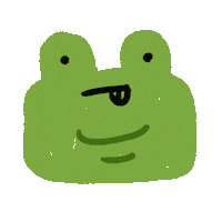 Frog Auzwee Sticker