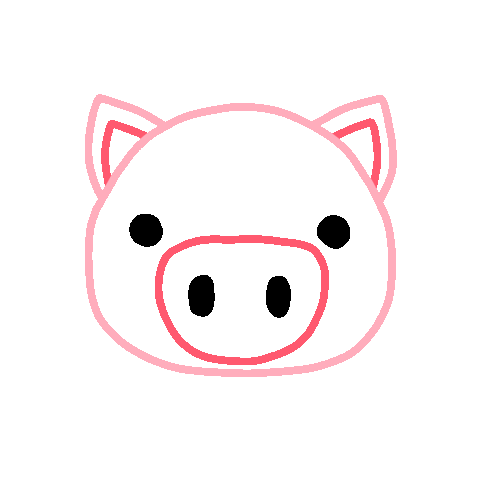 Pet Pig Sticker