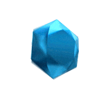 Gems Platinum Sticker by Space Ape Games