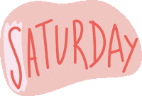 Weekend Week Sticker by Mathilde Cabanas