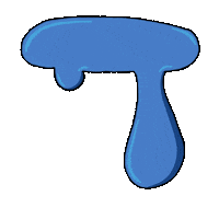 water drop Sticker by Rhonda