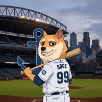 Shiba Inu Baseball GIF by Doge Pound