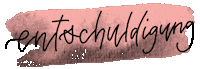 Sorry Lettering Sticker