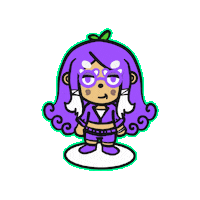 Happy Girl Sticker