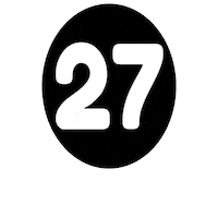 Number Blanco Sticker