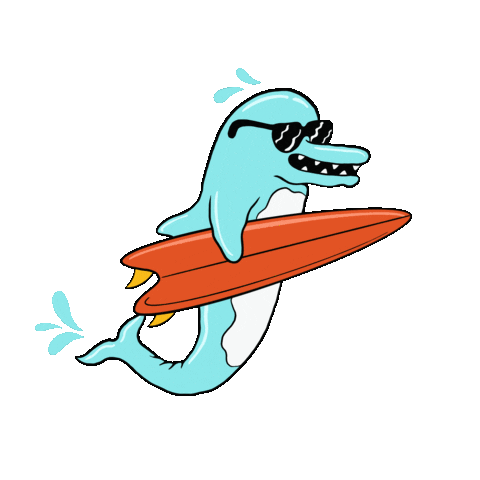 SouthBurton water ocean surf surfing Sticker