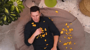 Chips Binging GIF by evite