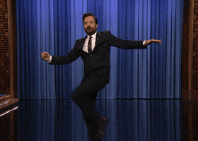 Kicking Jimmy Fallon GIF by The Tonight Show Starring Jimmy Fallon