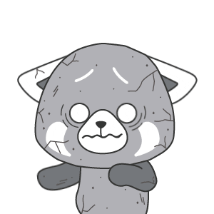 Nervous Red Panda Sticker by PlayDappTown