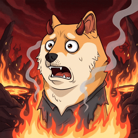 Scared Oh No GIF by Doge Pound