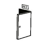 Exit Sticker