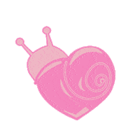 pianpianii heart corazon cuore snail Sticker
