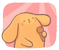 luckynortor dog karaoke golden retriever luckynortor Sticker