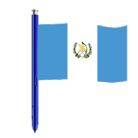 samsung-latin bandera guatemala gt guate Sticker