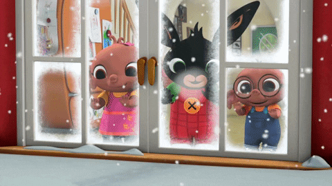 Snow Children GIF by Bing Bunny